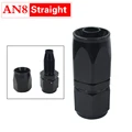 Black AN8 Straight