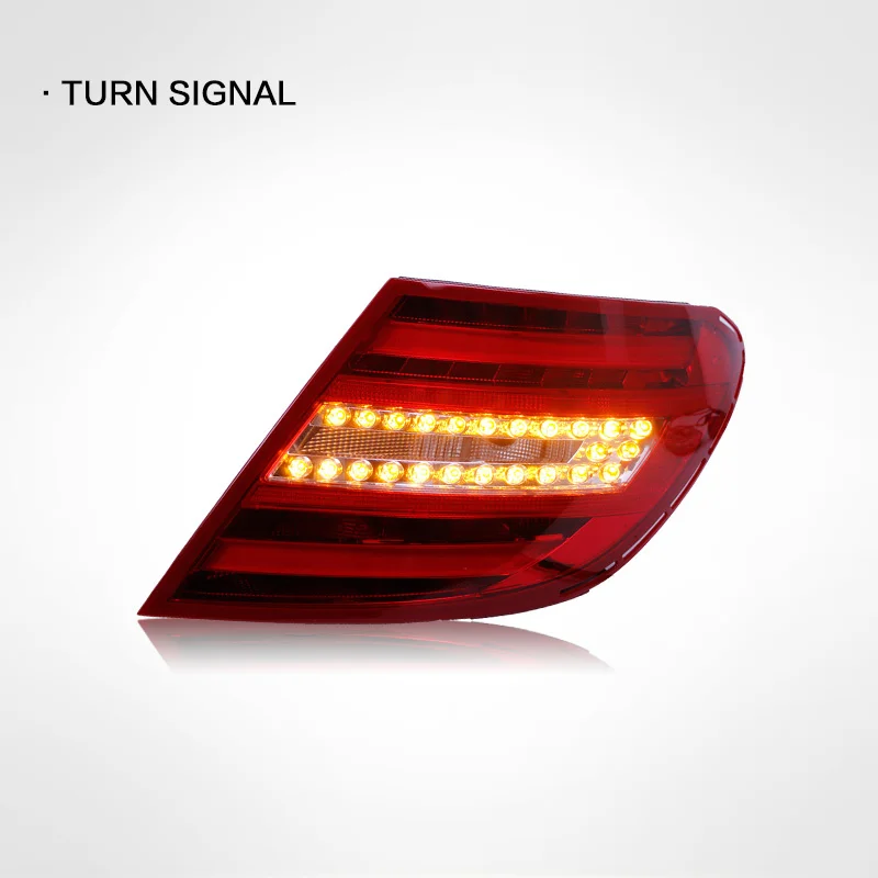 Luces traseras LED Sewiyolin para Mercedes C W204 2007-2014 - imagen 4