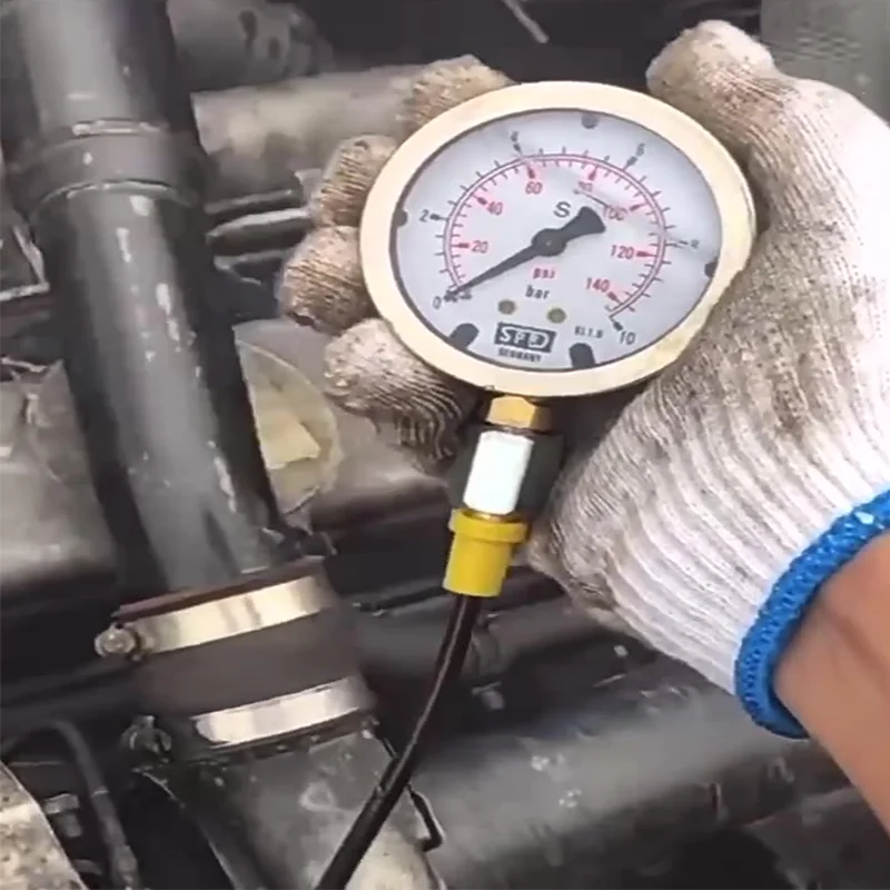 Kit de manómetros para pruebas de presión hidráulica en excavadoras - imagen 3