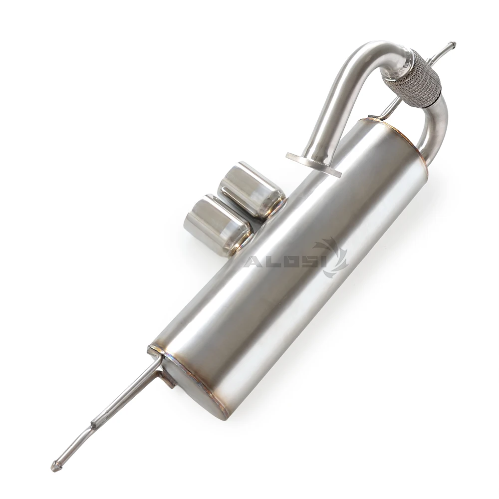 Escape trasero acero inoxidable con punta para Smart W453 1.0 0.9T - imagen 4