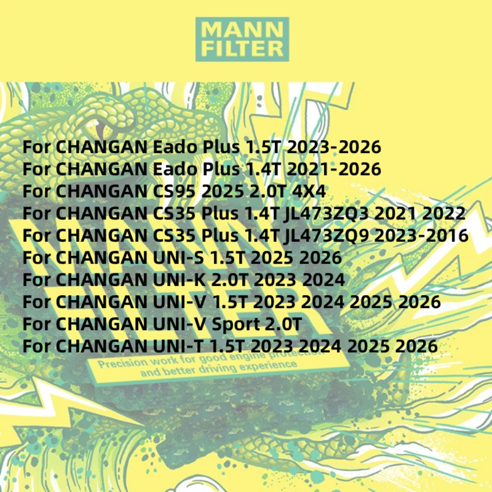 Filtro de aceite MANN W6042 para Changan CS35, CS55 Plus y UNI-K - imagen 4