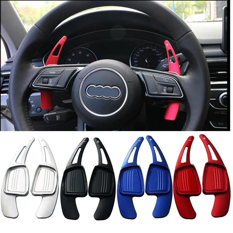 Extensiones de levas de cambio Audi A3, A4, A5, Q7 y TT