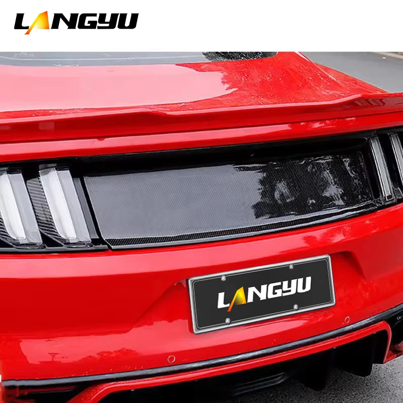 Cubierta maletero fibra carbono Langyu Ford Mustang GT 2015-2021 - imagen 5
