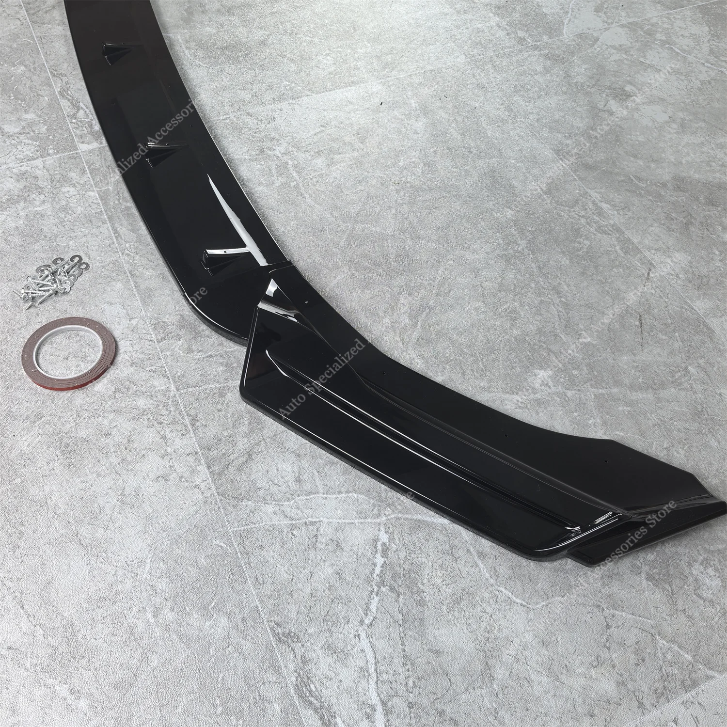 Splitter ABS negro brillo estilo Maxton para BMW X5 M F85/X6 M F86 - imagen 4