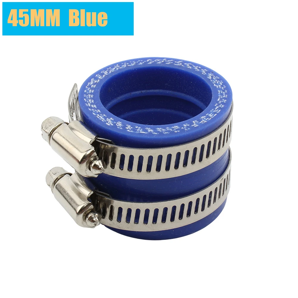 Adaptador azul para carburador de motocicleta