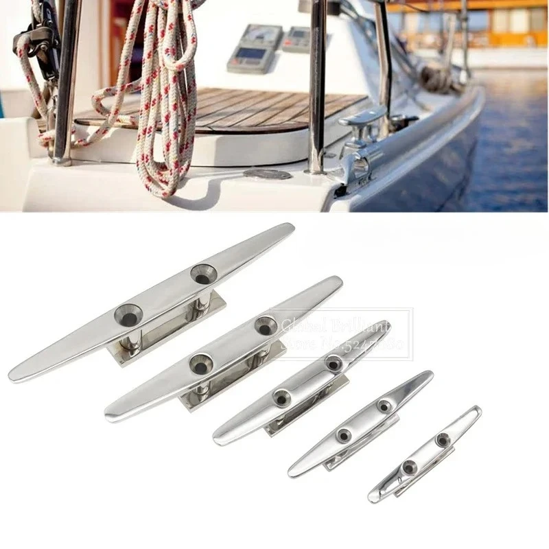 Amarre de cuerda marino de acero inoxidable pulido para barco - imagen 2