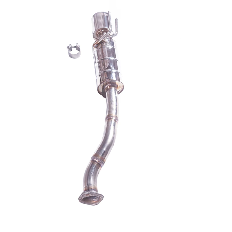 Escape GFC / Adecuado para el silenciador de escape directo de acero inoxidable de sección trasera de 1,8 L de Honda Civic de 2006 a 2012 - imagen 4