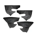 4pcs Black