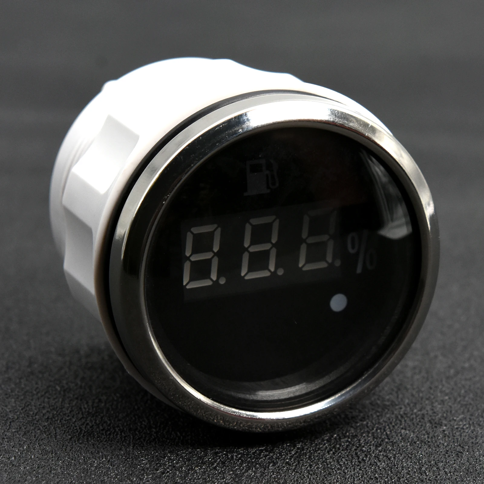 Medidor de combustible 52mm con alarma