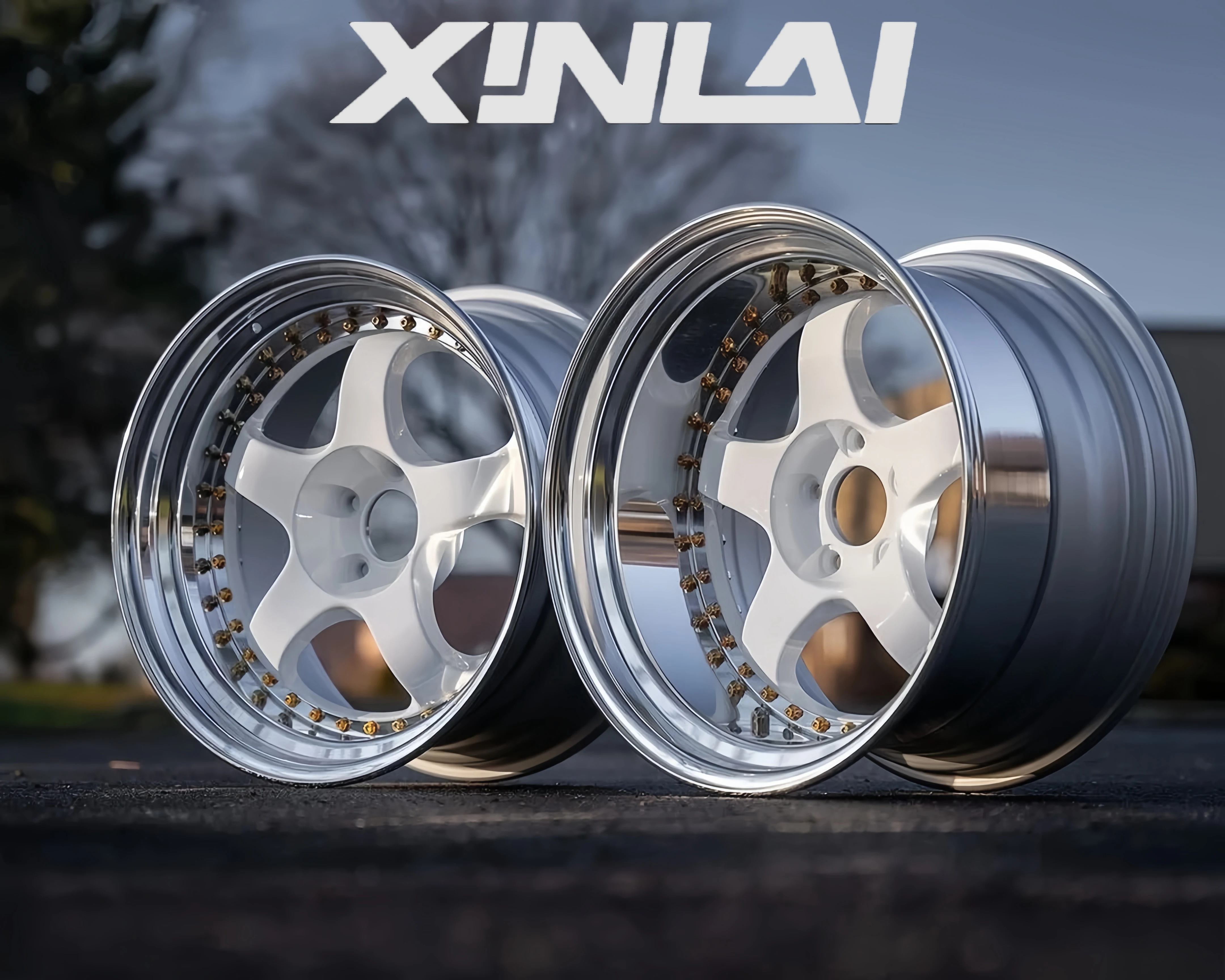 Llantas forjadas XINLAI racing 5x120 5x112 5x114,3 – 18 a 22″ - imagen 4