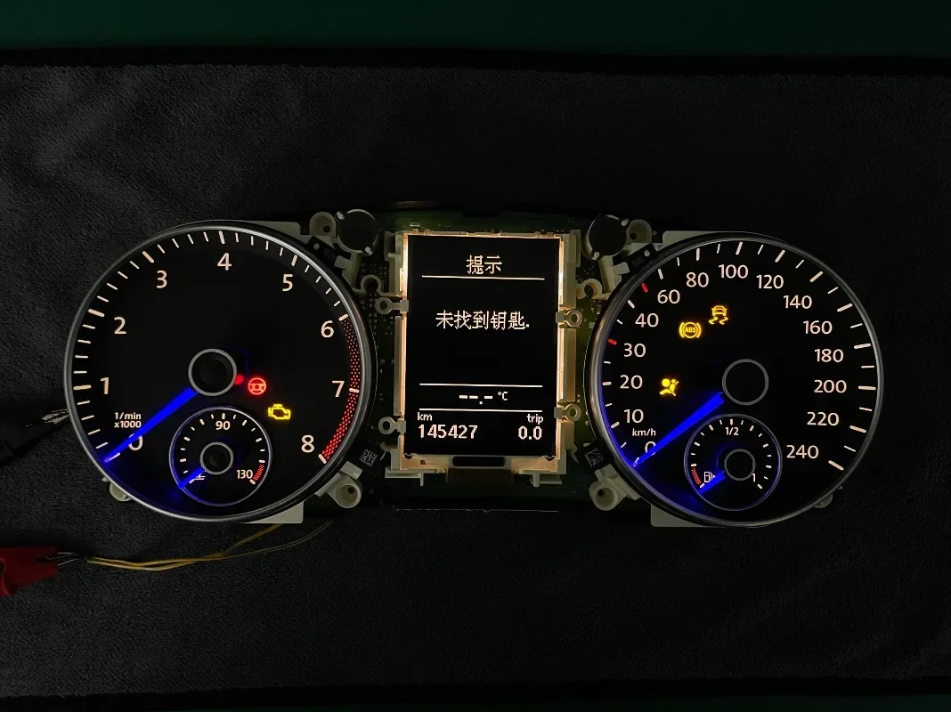 Agujas azules cuadro instrumentos Volkswagen Golf GTI Passat - imagen 2