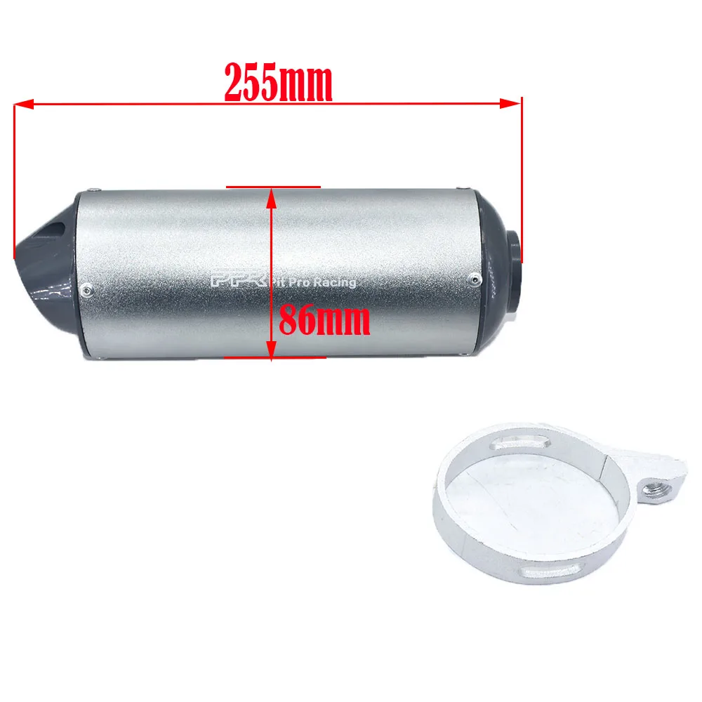 Silenciador de escape para pit bike 125/150 cc Kayo, BSE y Apollo - imagen 2