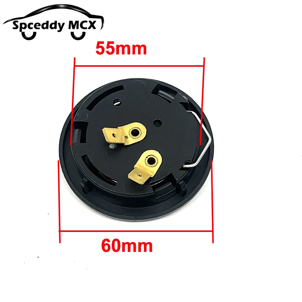 Botón bocina JDM universal para volante deportivo - imagen 3