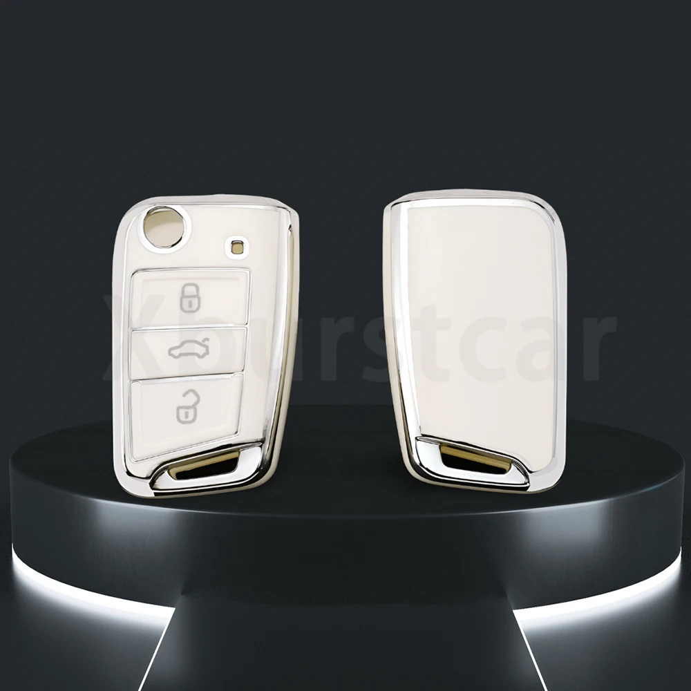 Funda TPU con tapa para llave VW Golf 7, Tiguan, Skoda Octavia y Seat - imagen 5