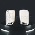 3 button white cover