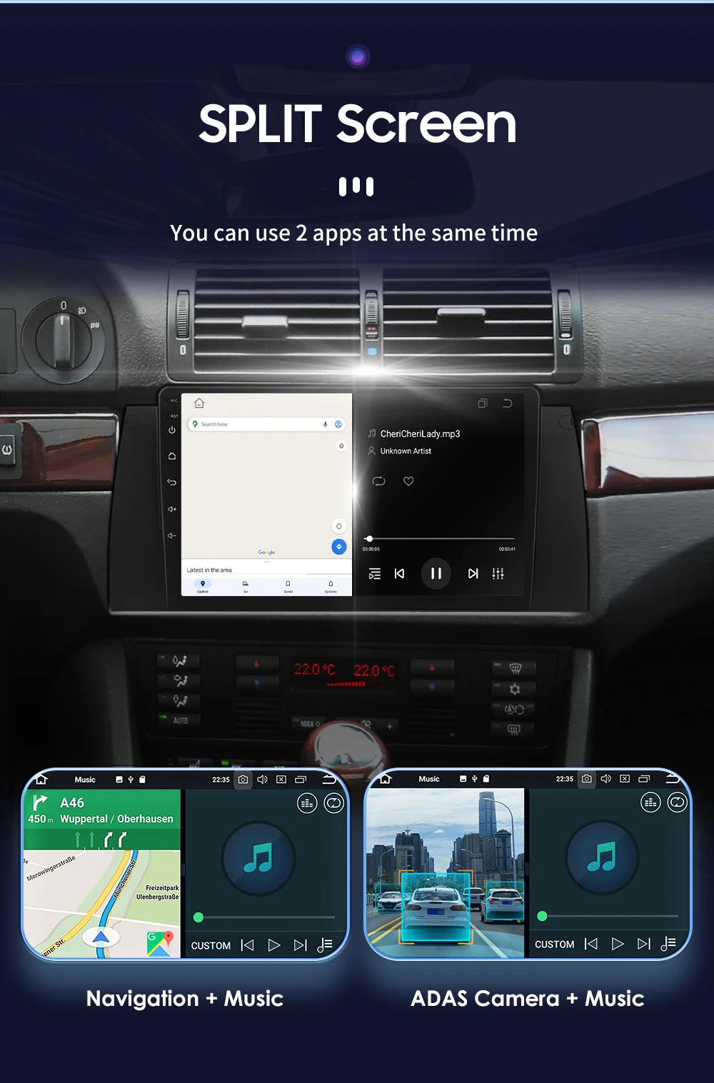Hizpo 2 din Android Auto Radio para BMW 5 E39 1995 - 2003 E53 X5 M5 Carplay 4G Car Multimedia GPS 2din sistemas inteligentes AI Voice - imagen 5