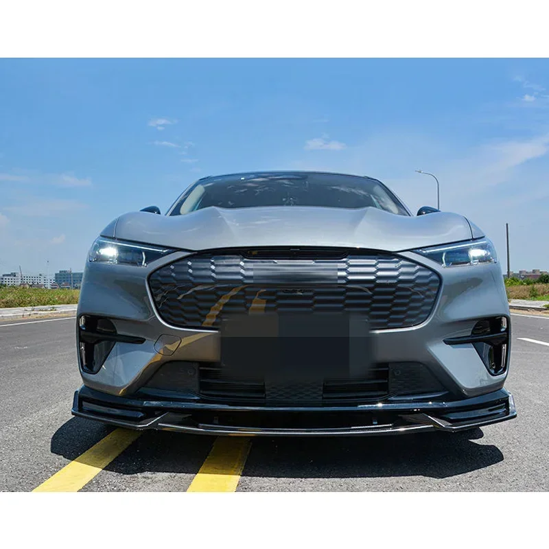 Divisor frontal fibra de carbono Mustang Mach-E 2021-2022 - imagen 2