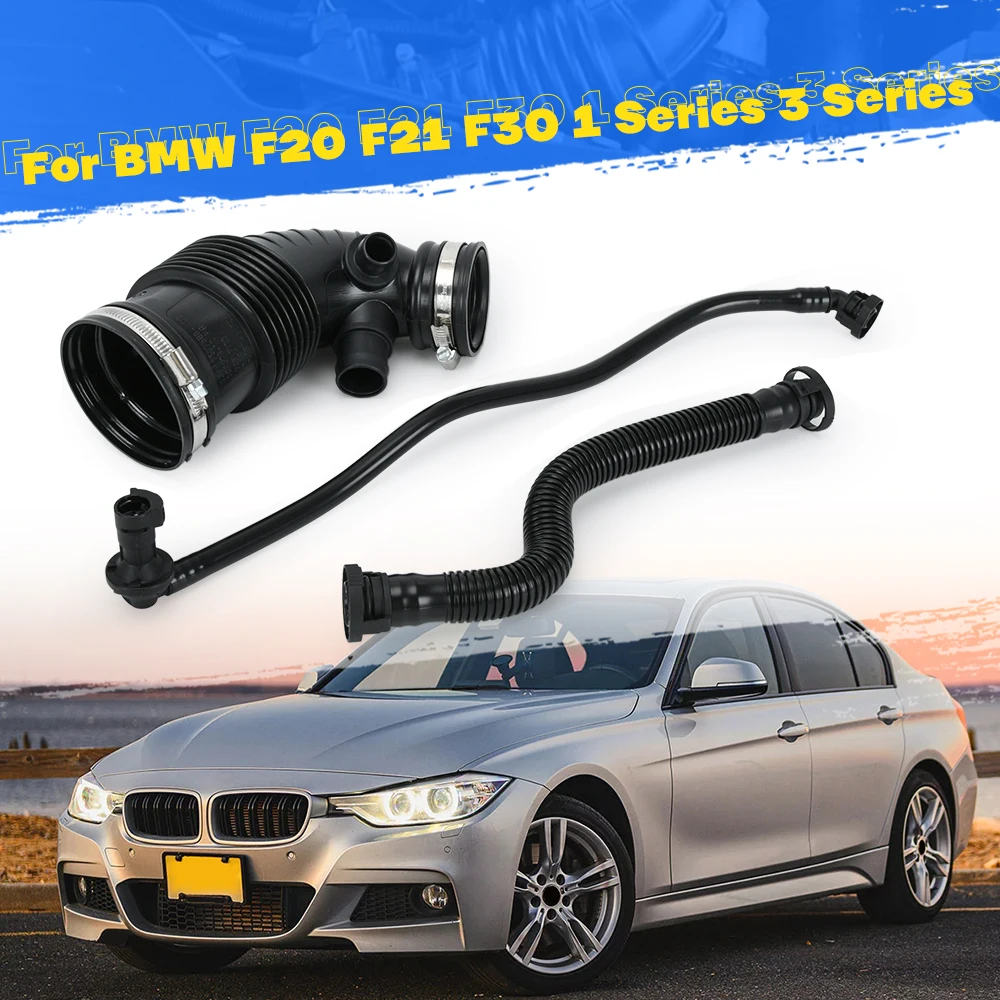 Manguera de admisión de aire con anillo de acero para BMW F20 F21 F30 - imagen 5