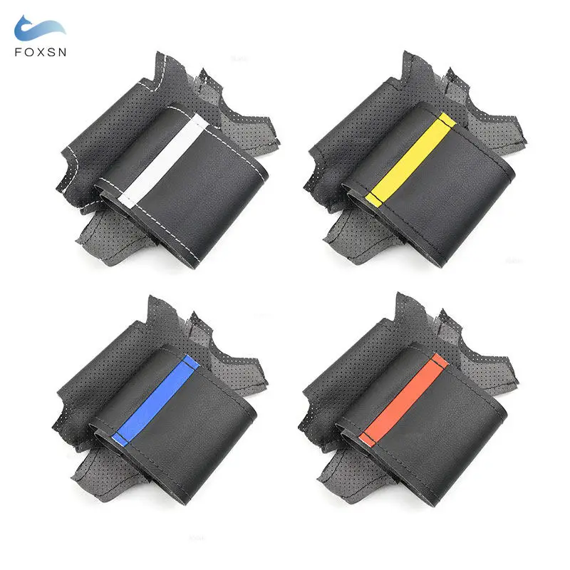 Cubierta volante trenzado cuero para Mini Cooper, Clubman de 3 radios - imagen 2