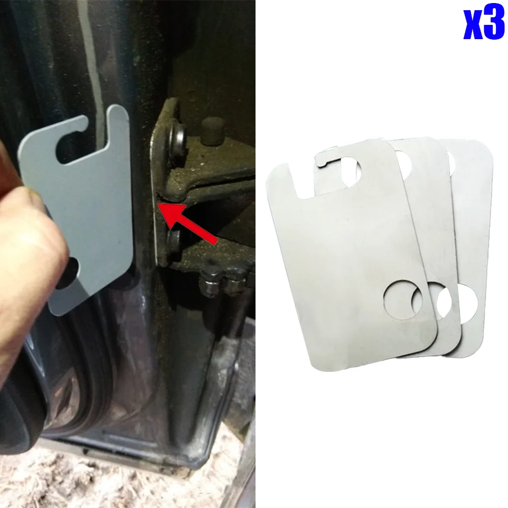 Kit arandelas cuñas bisagras puerta VW Golf Passat Audi A3 A4