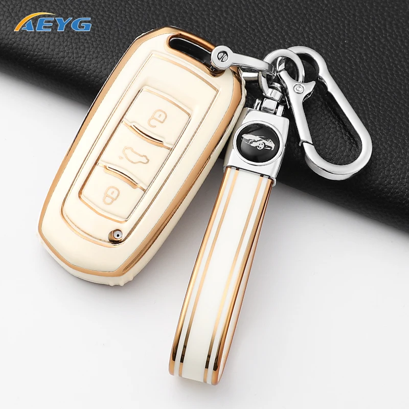 Funda TPU protectora para llave de Geely Emgrand 7, GX3 y Atlas - imagen 3