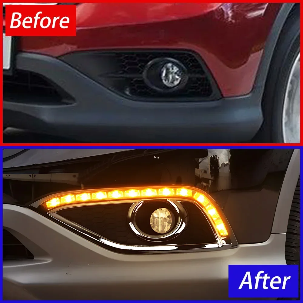 Kit de luces diurnas LED dinámicas para Honda CR-V 2012-2014 - imagen 3