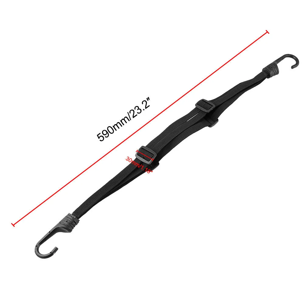 Correa retráctil universal para moto, sujeta equipaje y casco - imagen 3