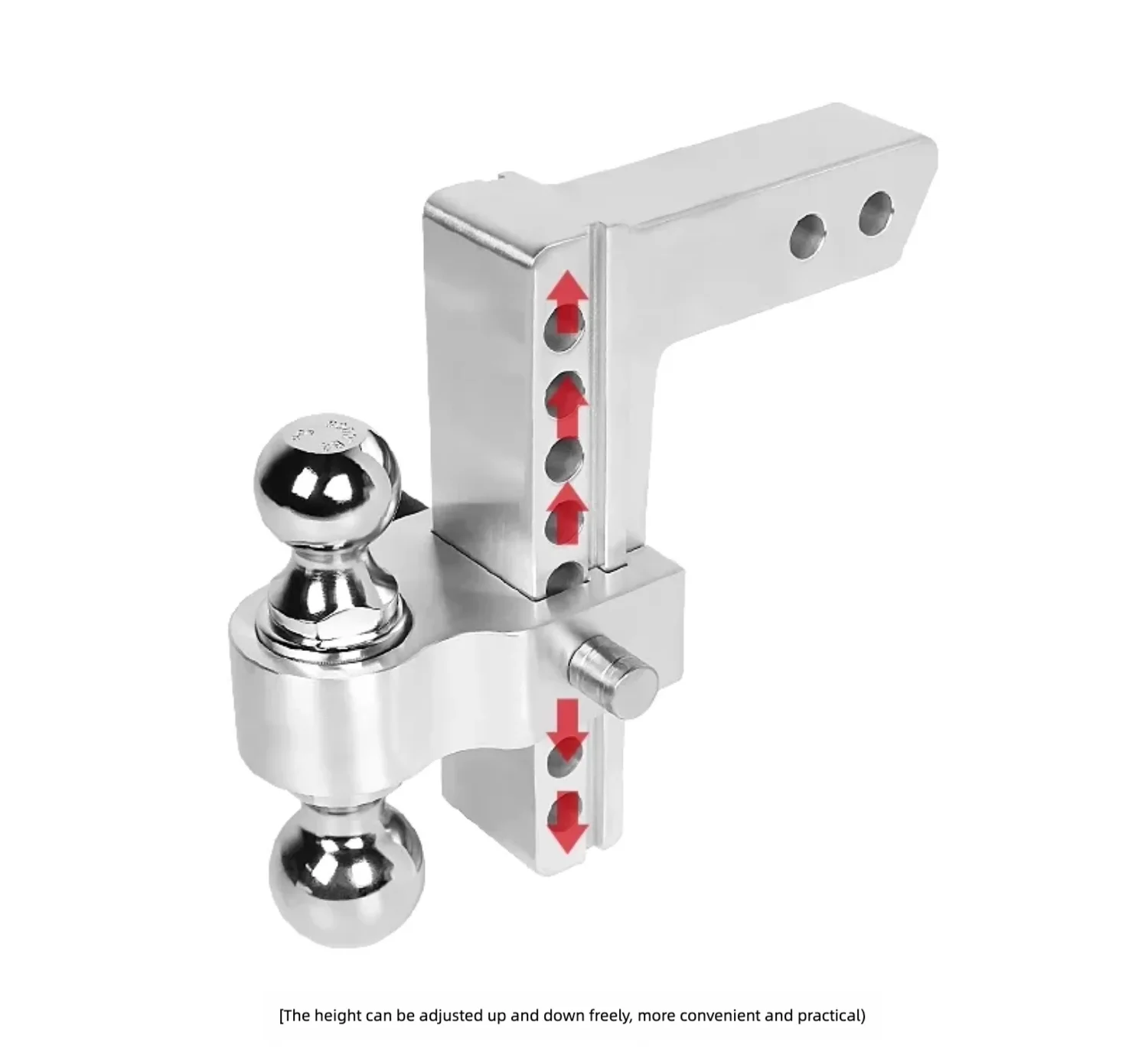 6-8 Inch Auto Reddingsaanhangwagen Haak, Rv Montage Haak, Off-Road Voertuig Sleephaak, Gemodificeerde Metalen Aanhangwagenhaak