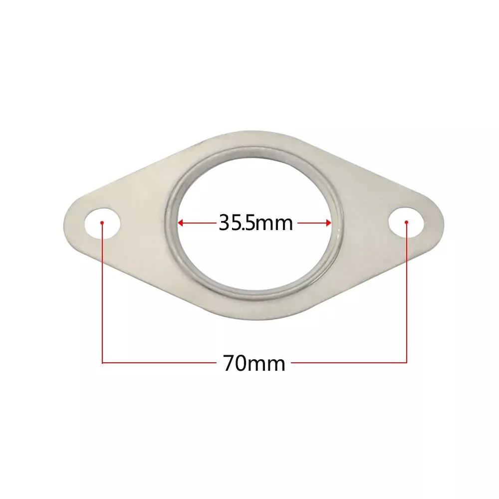 Junta brida turbocompresor de acero inoxidable universal colector - imagen 4