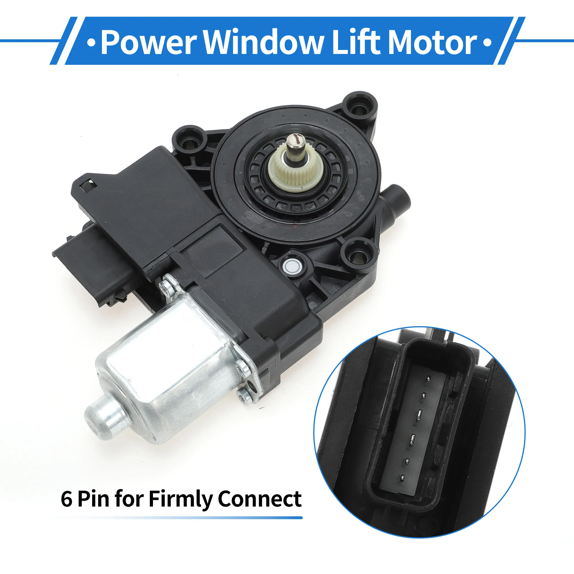 Motor regulador ventanilla eléctrica UXCELL para Hyundai Tucson TL 2015-2020 - imagen 4