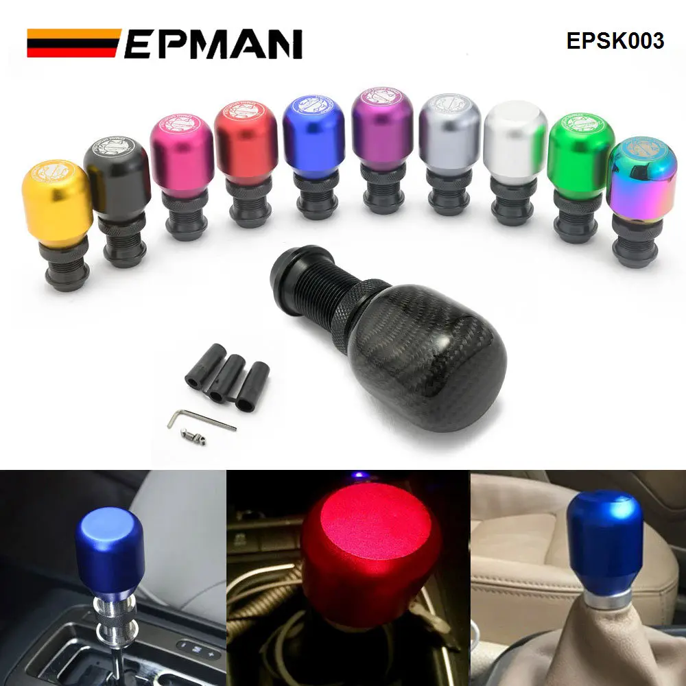 Palanca de cambios EPMAN perilla aluminio – universal ajustable - imagen 5
