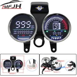 Velocímetro digital con tacómetro y odómetro para Suzuki GN 125
