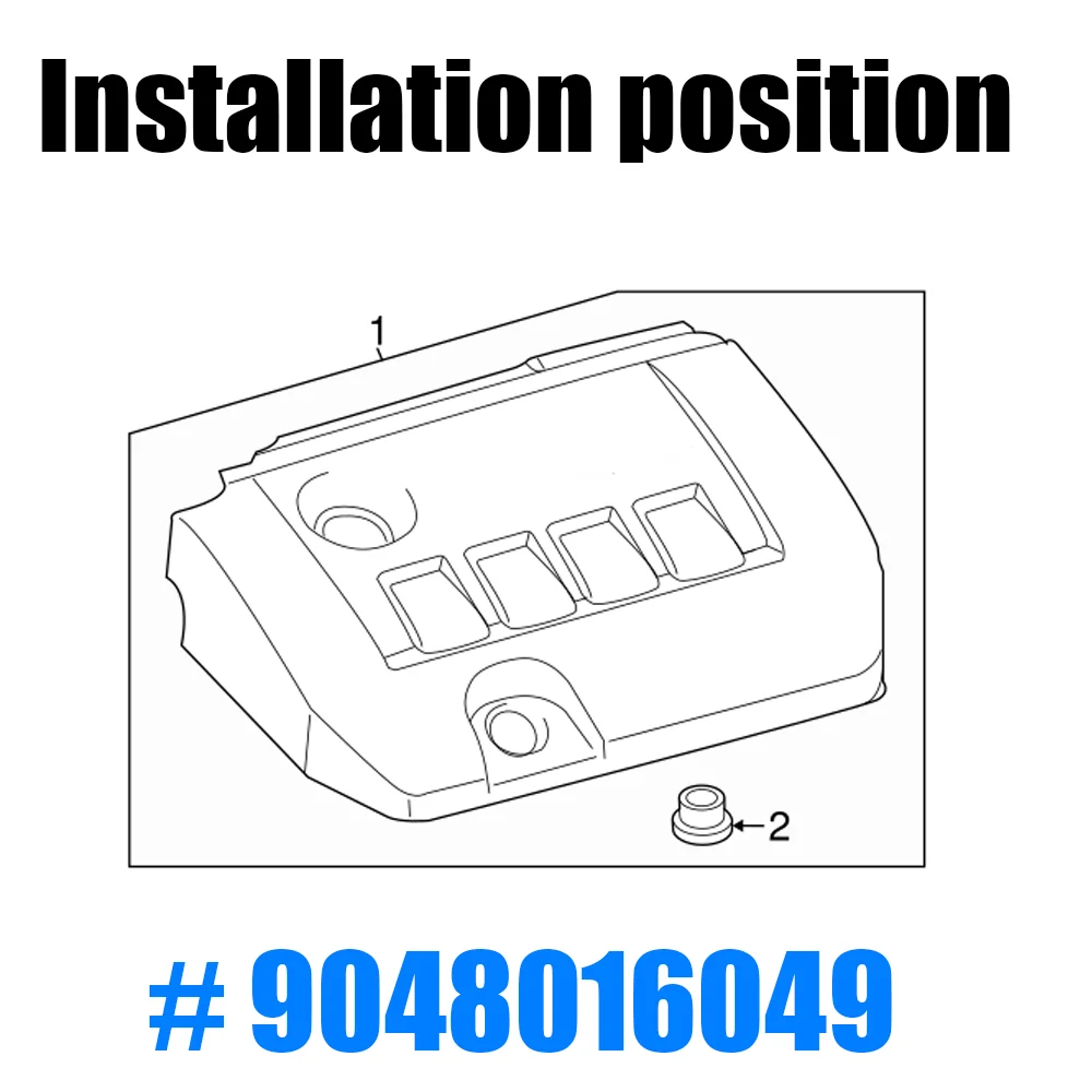 Soporte goma cubierta motor para Toyota Corolla Axio Fielder - imagen 2