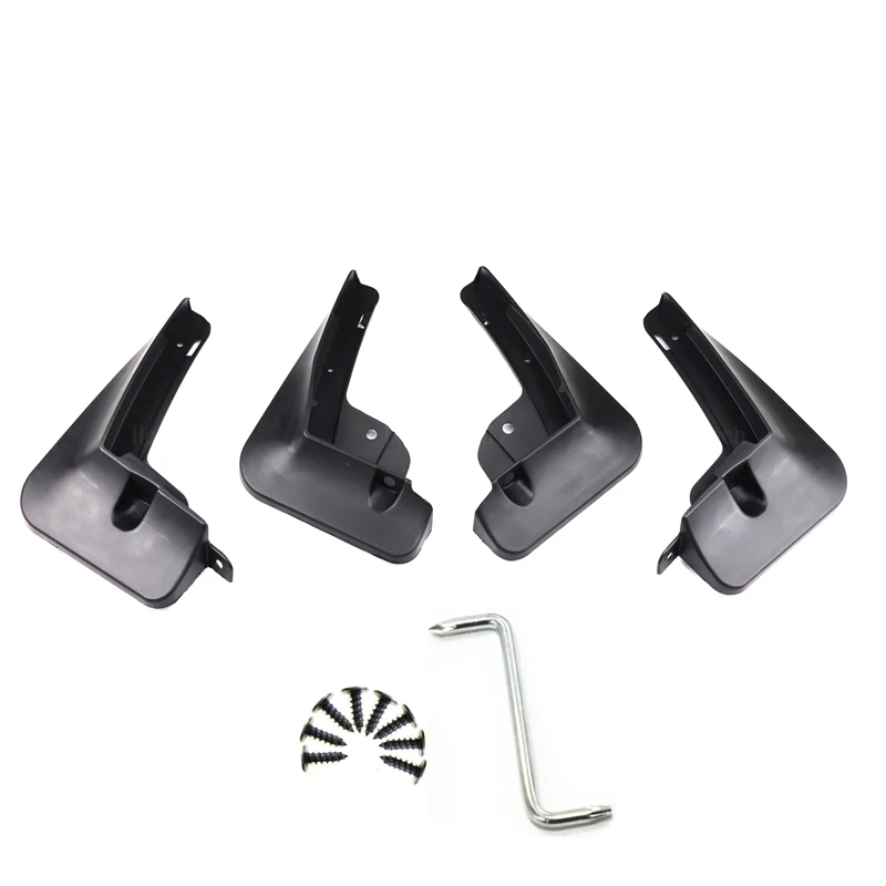 4 Uds guardabarros negros para BYD Dolphin EA1 Atto 2 2021 2022 2023 guardabarros protectores contra salpicaduras guardabarros delanteros traseros guardabarros - imagen 5