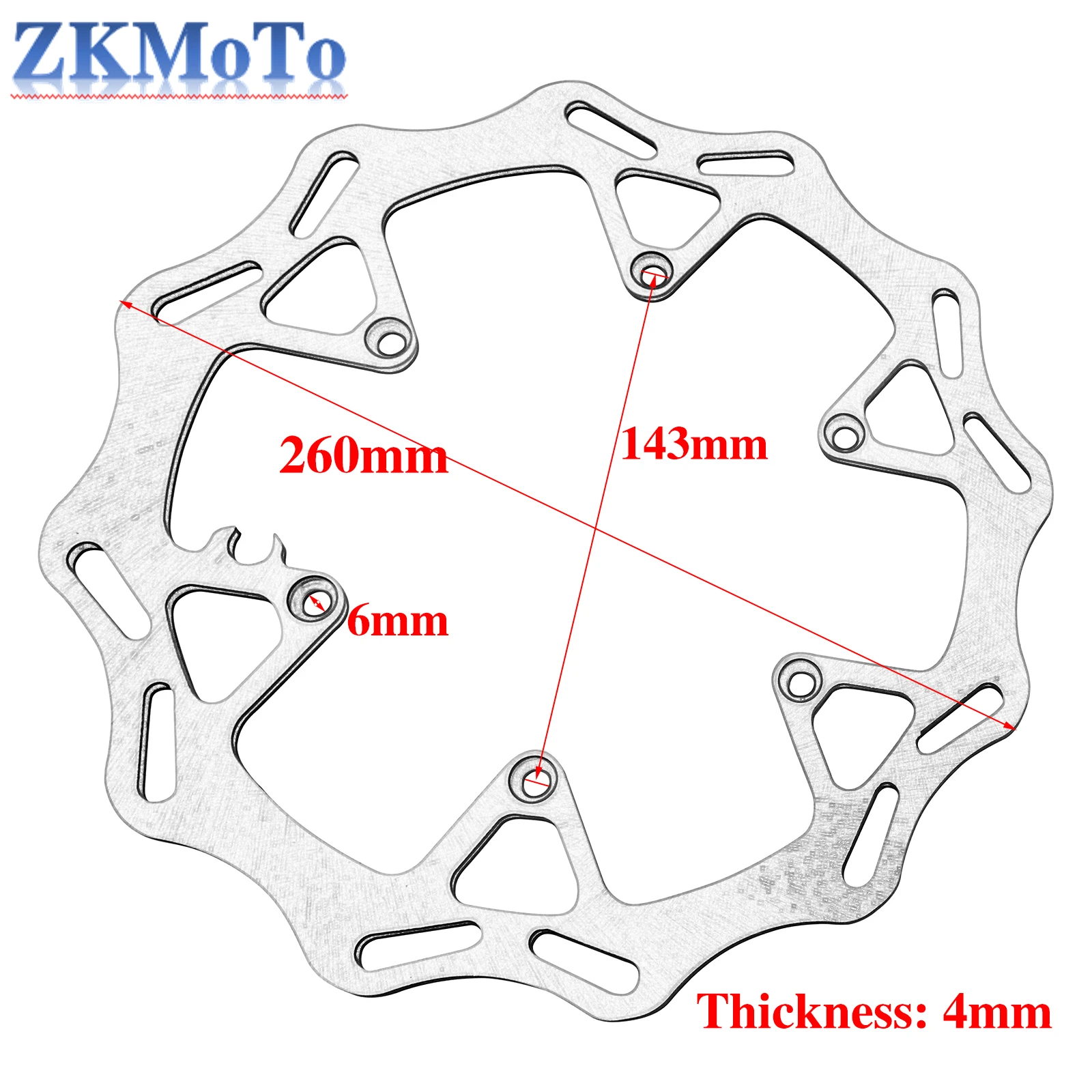 Kit discos de freno delanteros y traseros KTM EXC/EXC-F, Husqvarna TE - imagen 5