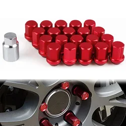 Tuercas de rueda universales aluminio antirrobo M12x1,5/1,25 carreras
