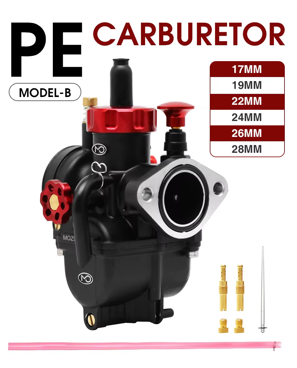 Carburador ZS Racing de brida para motocicleta