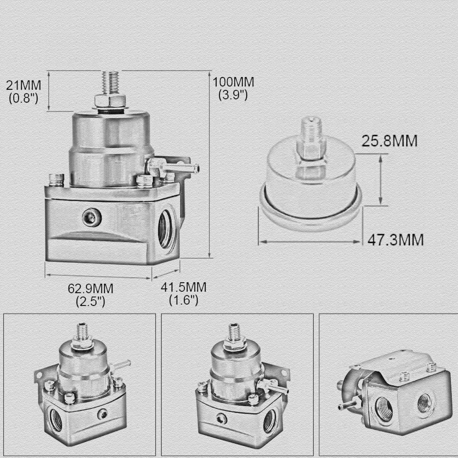 Kit de línea de combustible AN6 para swap K20/K24 Honda Civic/Integra - imagen 2