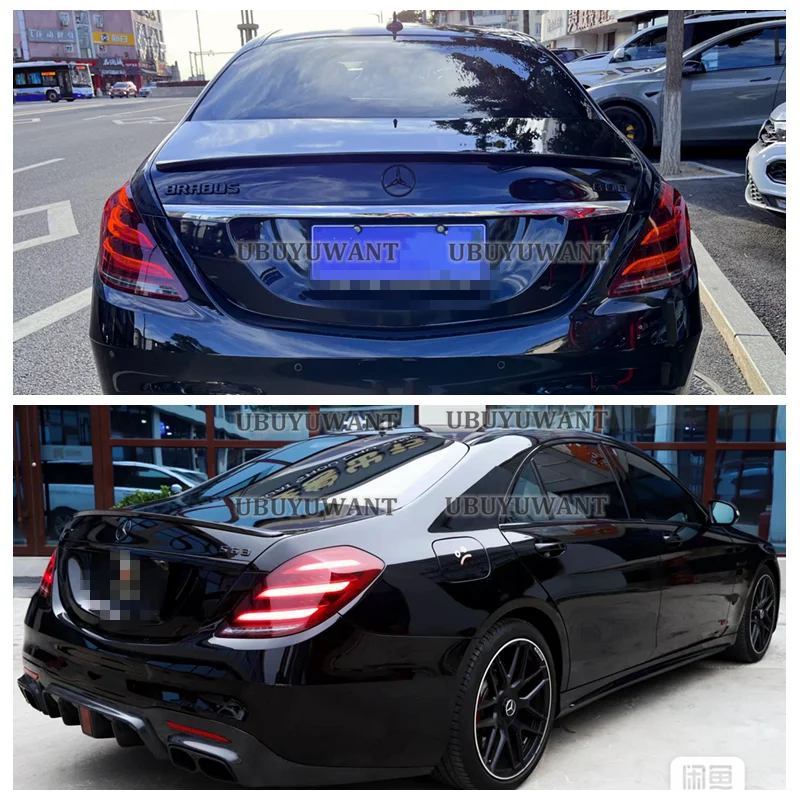 Alerón trasero ABS Mercedes Clase S W222 S300-S63 desde 2014 - imagen 4