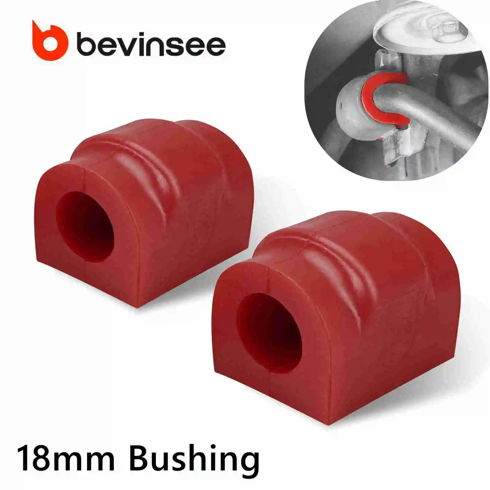 Barra estabilizadora trasera Poly 18 mm suspensión BMW E36 E46 Z4 E85