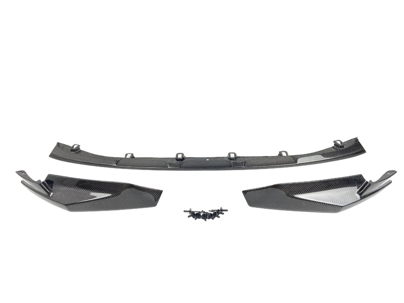 Labio paragolpes BMW M3 G80 fibra carbono MP Style - imagen 2