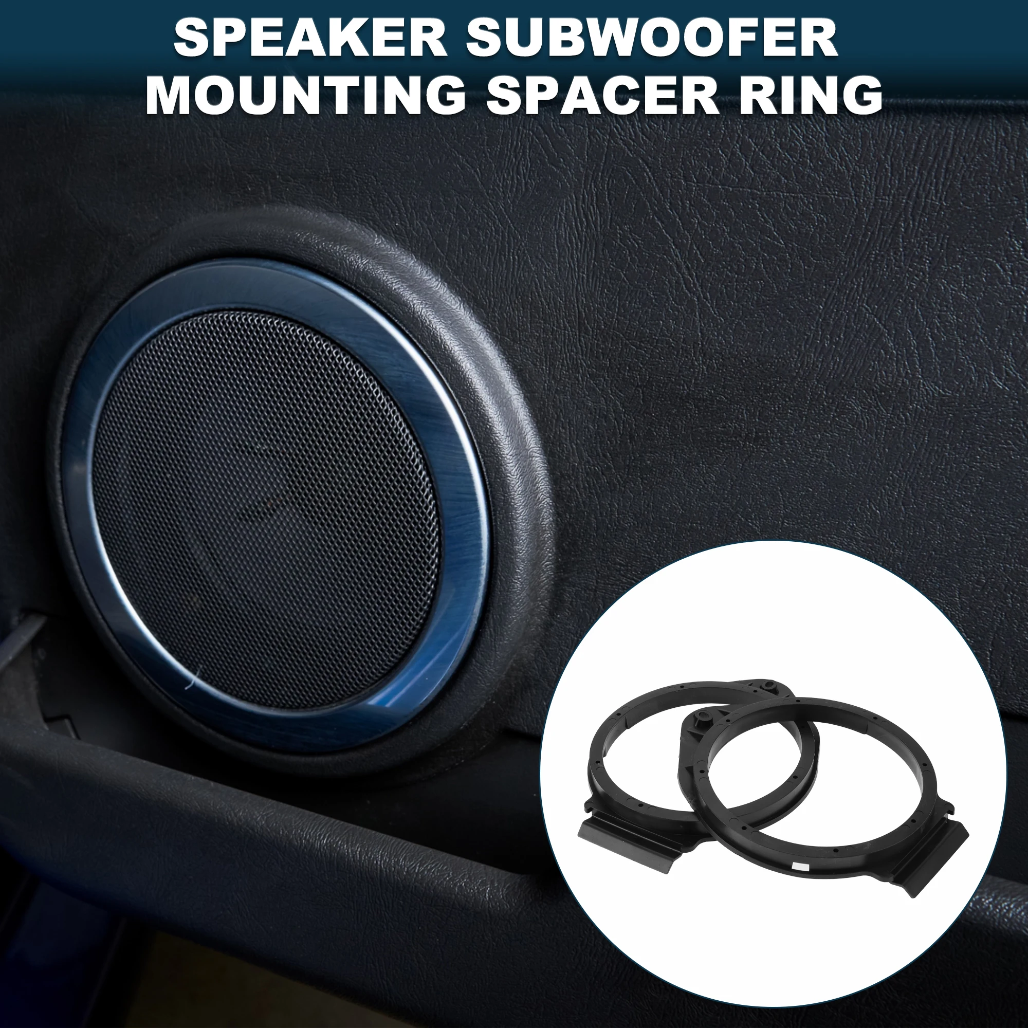 X Autohaux Altavoz Espaciador Anillo Tweeter Altavoz Espaciador Adaptador para Buick para Cadillac 2 Piezas - imagen 5