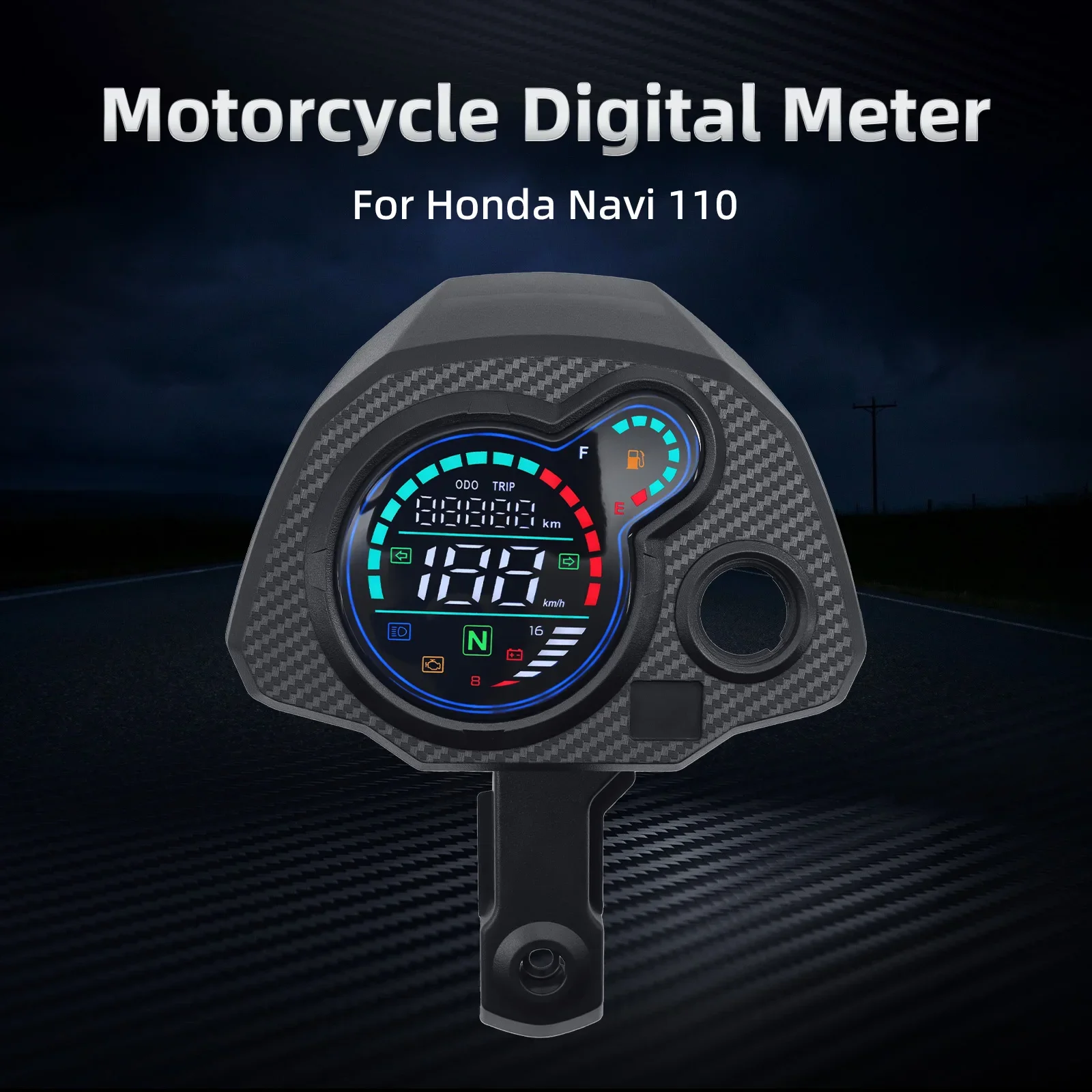 Panel medidor digital para motocicleta Honda Navi 110