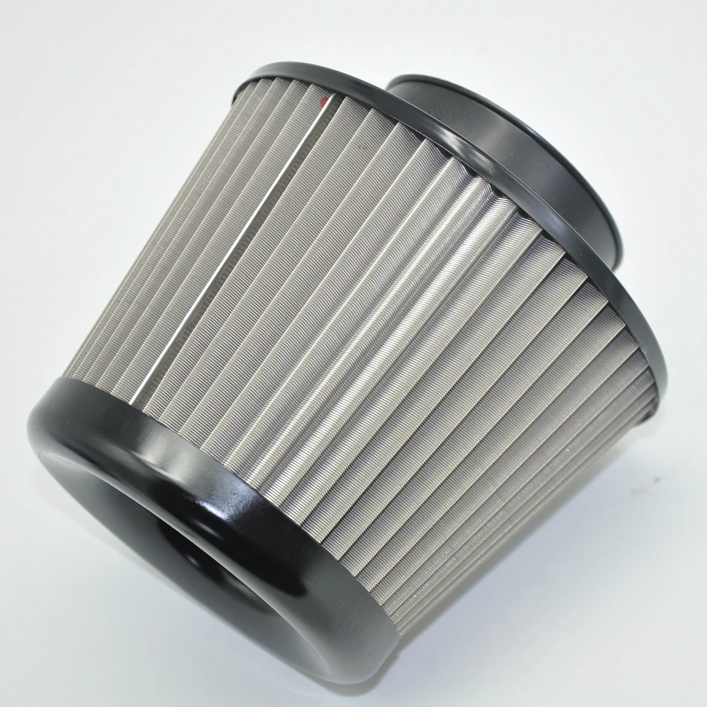 Filtro cono admisión aire frío acero inox 3 pulg universal - imagen 4