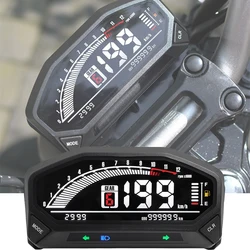 Tacómetro LED universal para moto, 10.000 rpm, 1/2/4 cilindros