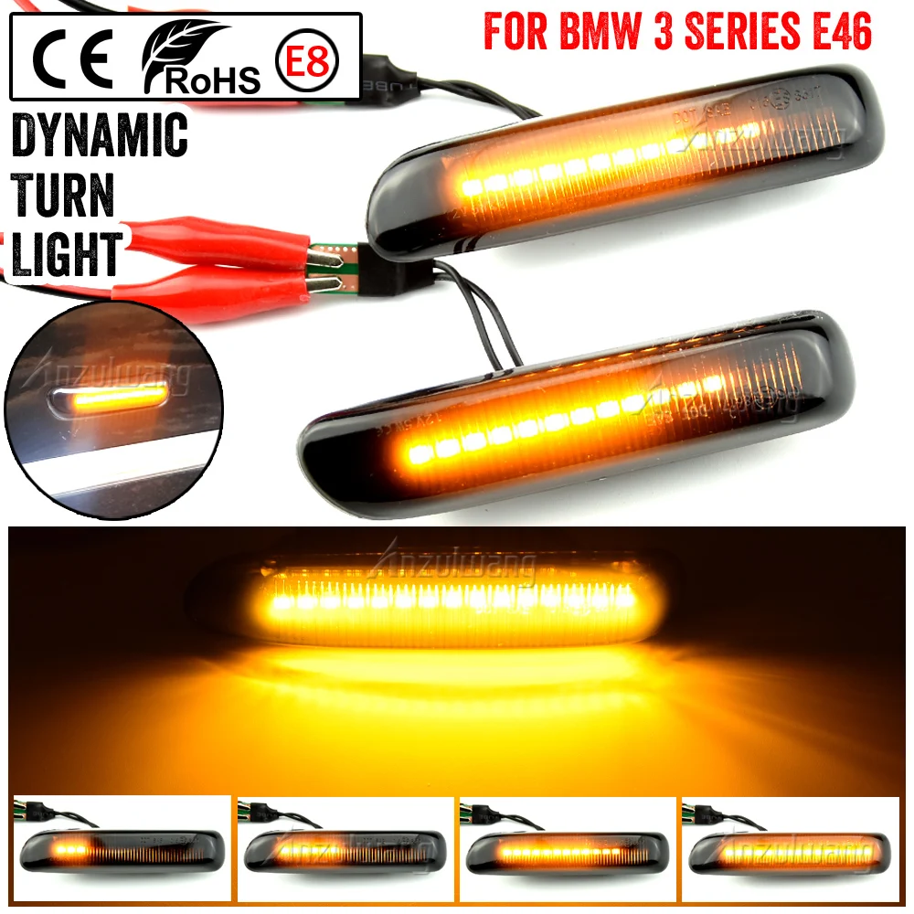 Luz LED lateral BMW E46intermitente dinámico