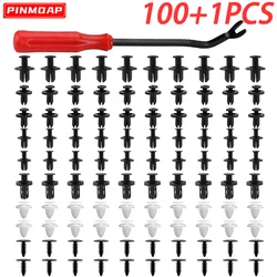 Sujetadores automotrices Panel de puerta automotriz Sujetadores de sujeción decorativos Sujetadores de parachoques 6 tipos diferentes de abrazaderas de panel de puerta