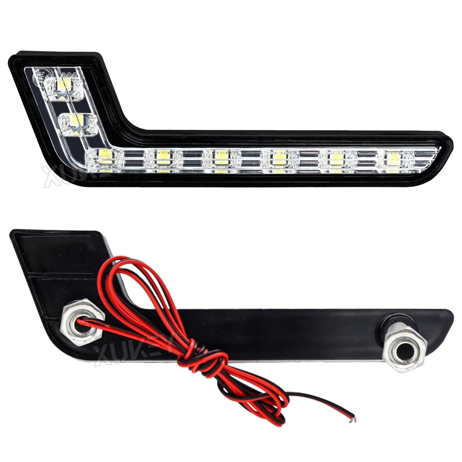 Luces diurnas LED universales en L de 12 V para coche - imagen 2