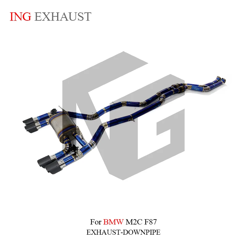 Válvula de escape titanio ING BMW M2 F87 3.0T – Catback rendimiento - imagen 2