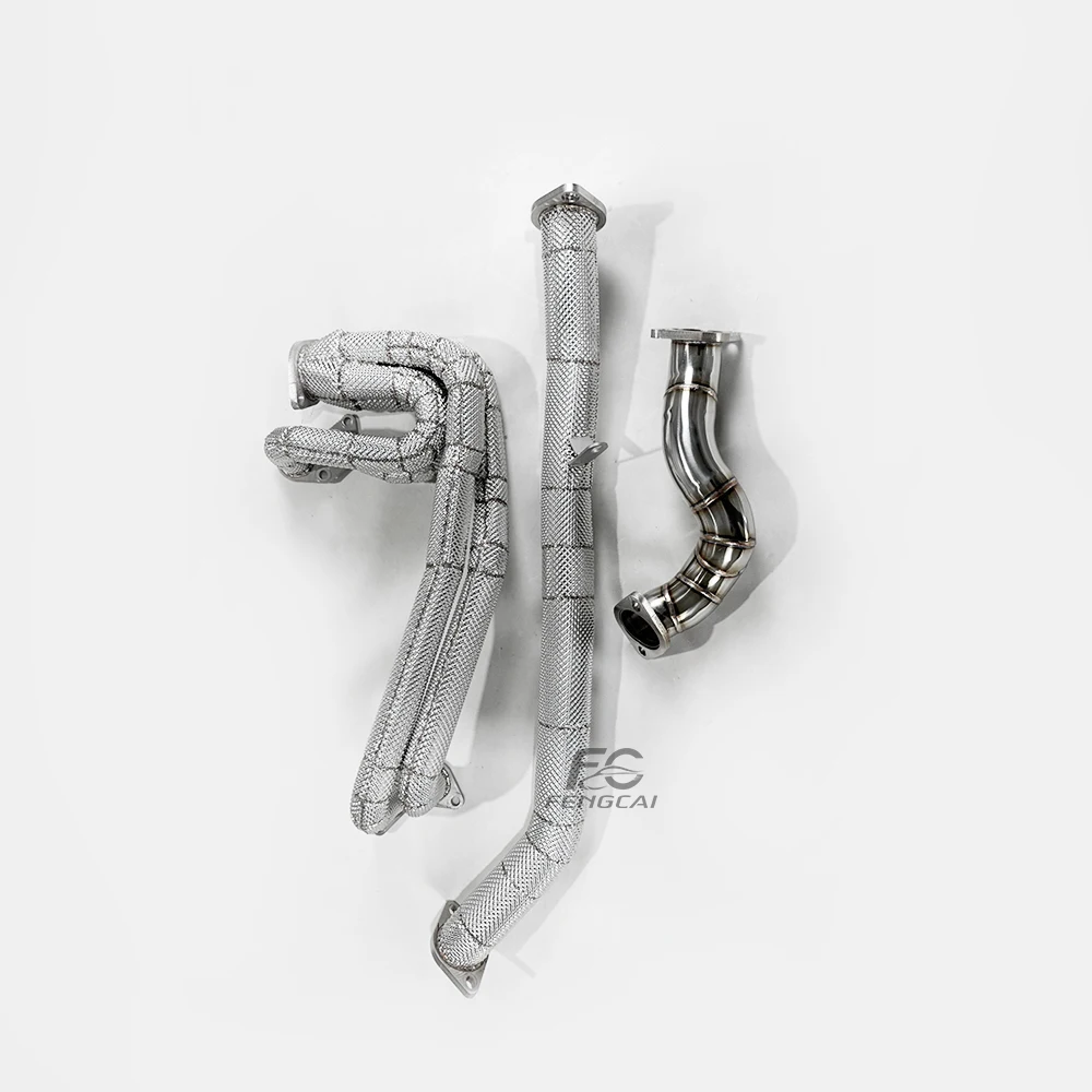 Tubo en S de acero inoxidable para colector de escape del Subaru BRZ 2.4L
